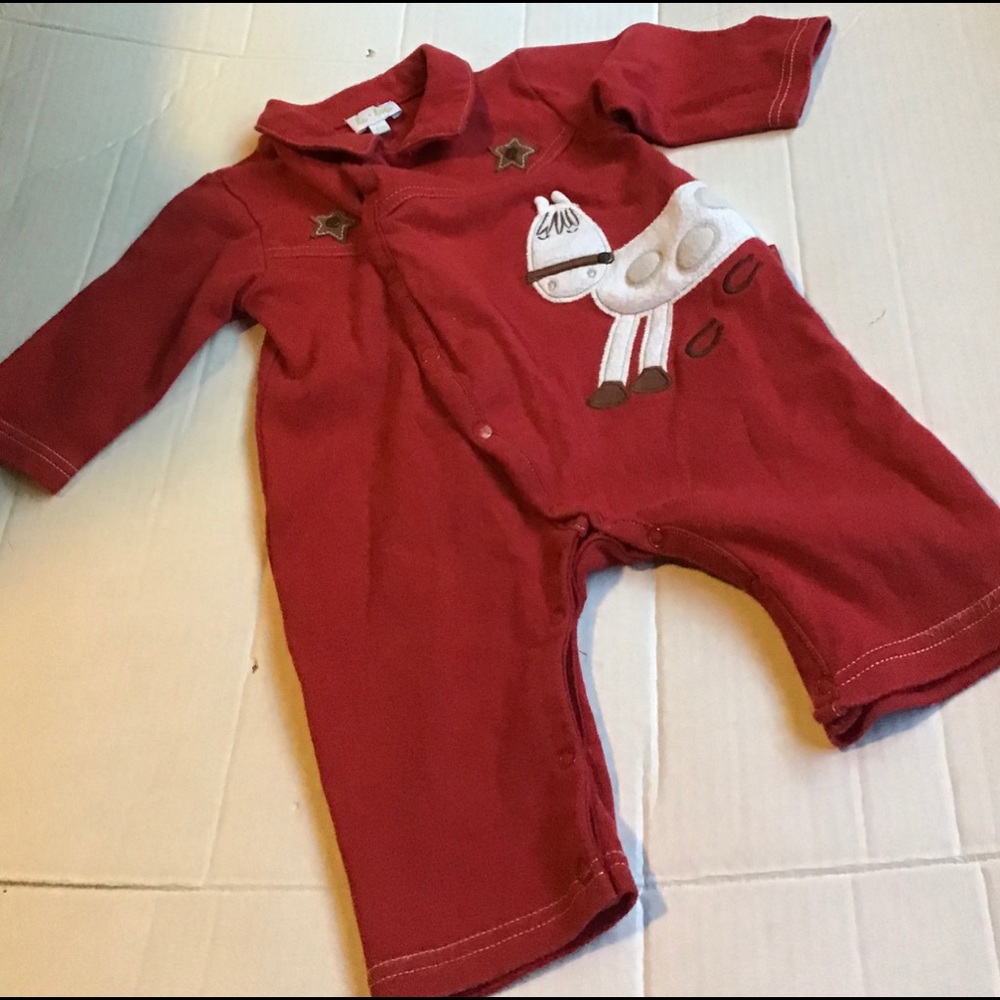 LE Top. One Piece Romper. 6 Month